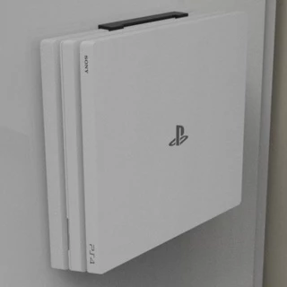 Suporte Playstation 4 Ps4 Pro Parede Vertical + Parafusos