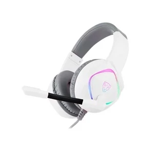 Headset Gamer Motospeed G750 Branco 7.1 Rgb Fone E Microfone