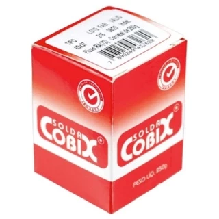 Solda Estanho 0.5mm C/ Fluxo 63x37 Carretel 250g - Cobix