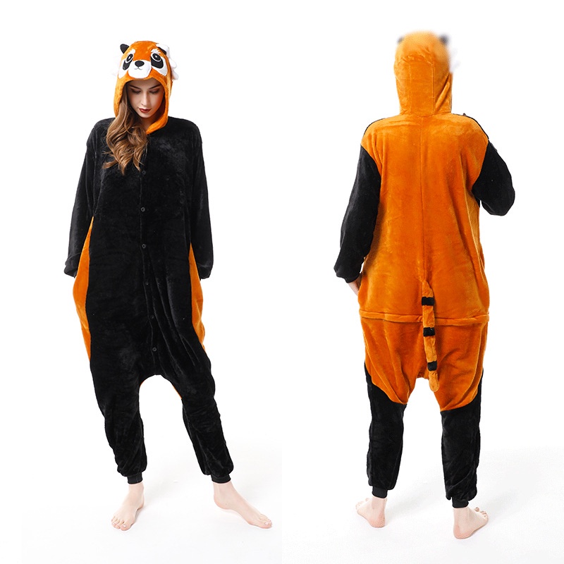 Hstyle Adulto Unisex Onesies Kigurumi Pigiama Animale Costumi Cosplay Cartoon Pigiama Coniglio