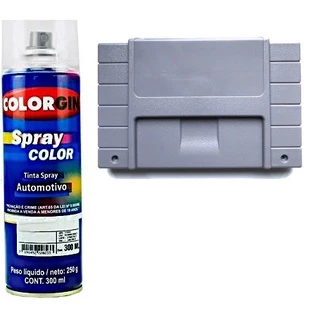 Tinta Spray ColorArt 240ml Cartucho Super Nintendo