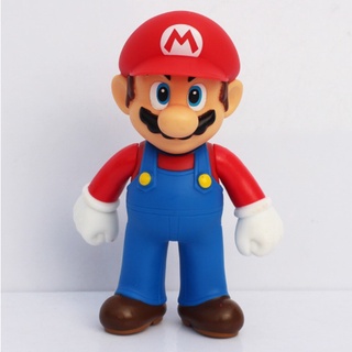Super Mario Bros Luigi, Mario, Yoshi Toy Figuras De Ação,12Cm Super Mario -  Escorrega o Preço