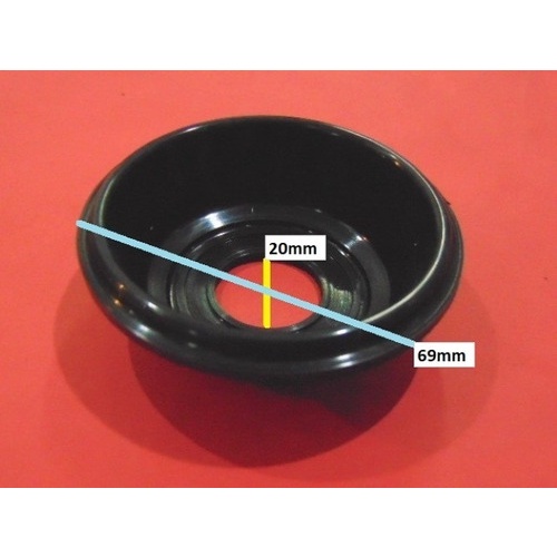 Gas Slider Membrane For Triumph Motorcycles With Keihin CVK36 Carburetor - Patented System 1357220