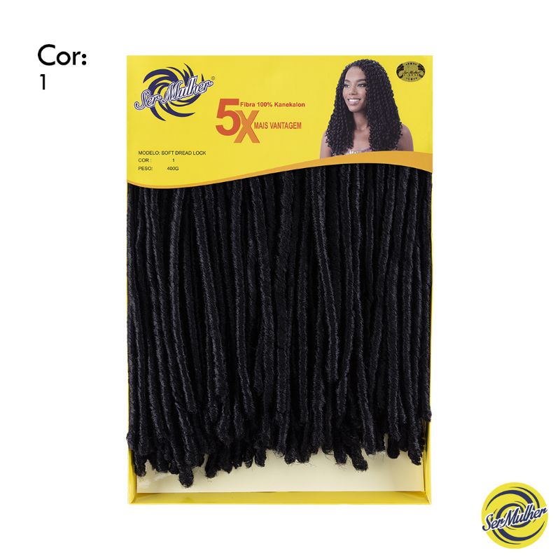 Soft dread cachos 400g Ser mulher 5x mais