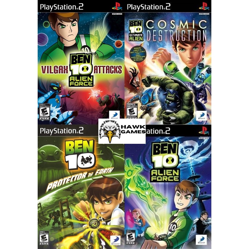 All Ben 10 Games on PS2 