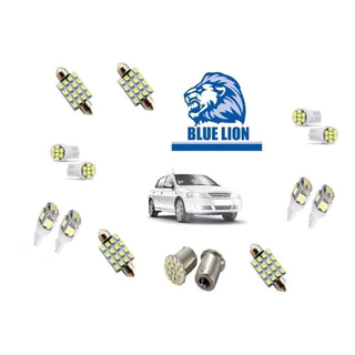 Kit Lâmpadas Led Chevrolet Astra Super Branca Teto Farol Ré
