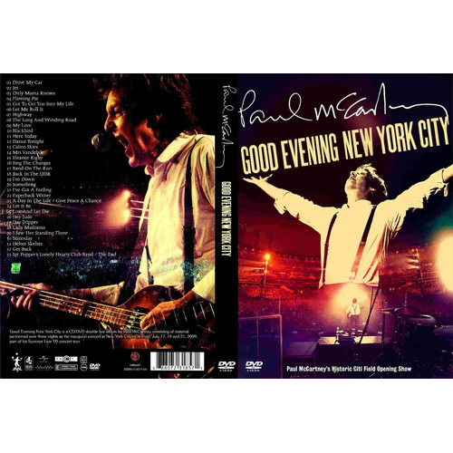 洋楽 PAUL McCARTNEY / GOOD EVENING YEW YORK Paul Mccartney - Good Evening New York City | Shopee Brasil