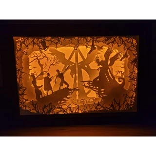 Luminária Relíquias da Morte - Harry Potter