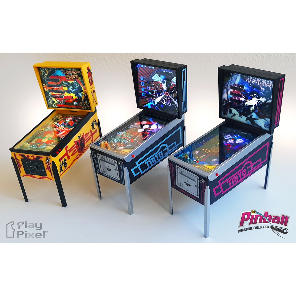 Pinball Miniaturas - Colecionáveis (15 modelos disponíveis) | Shopee Brasil