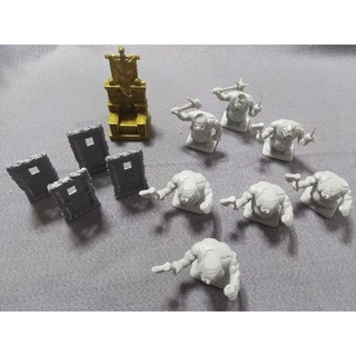 Heroquest - Against the Ogre Horde - Acessórios 3d