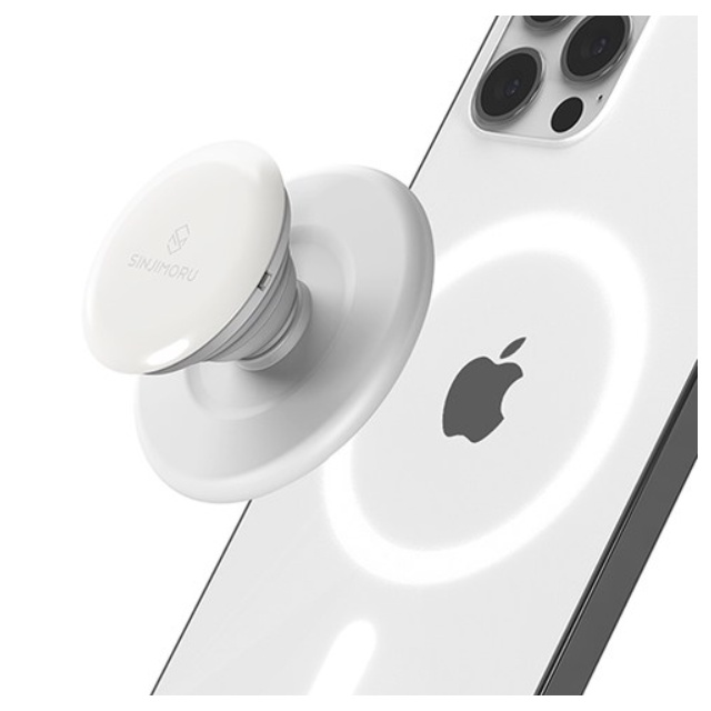 Pop socket Sinjimoru/Grip Tok Soquete Compatível Com A Caixa Telefônica Magsafe griptok iPhone 13 12 Branco Preto Púrpura Rosa Marinha
