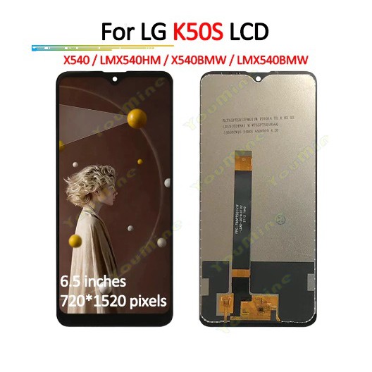Kit Sostituzione Schermo LCD/Digitalizzatore Per LG K50S LM-X540 | Compatibile Con LMX540HM, LMX540BMW, Con Attrezzi Inclusi