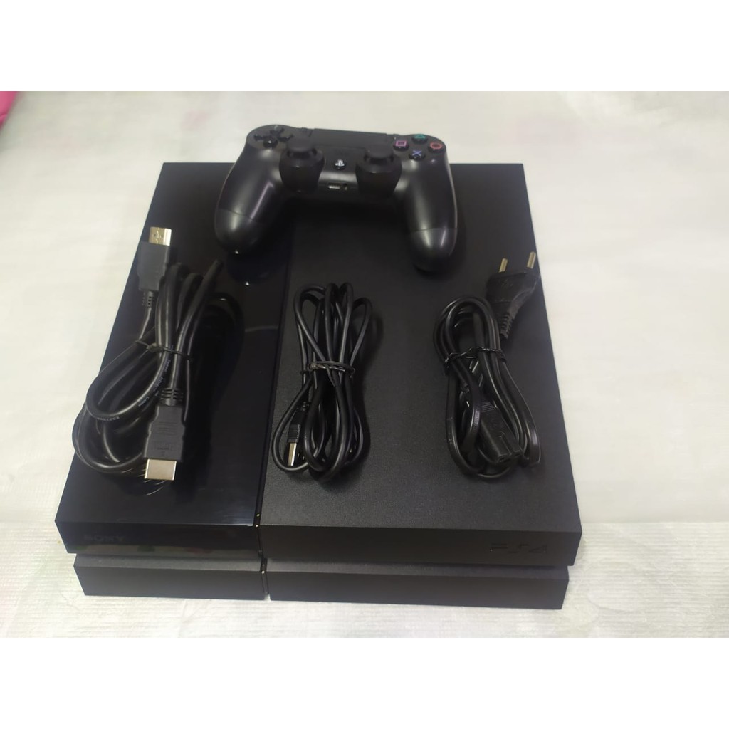 Playstation 4 Ps4 Fat 1 Controle Original + Jogo Grátis - Escorrega o Preço