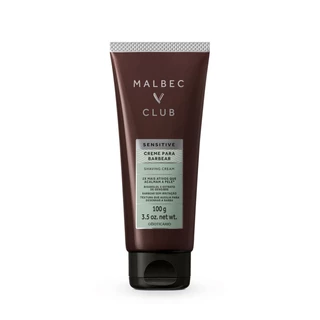 Malbec Club Sensitive Creme Para Barbear 100G - O Boticário