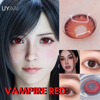 Lente de Contato Vermelha Red Cosplay Fantasia Vampiro, Maquiagem Feminina  Nunca Usado 89630540