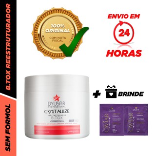 B.TOX CRISTAL 500g DYUSAR + SACHE BRINDE
