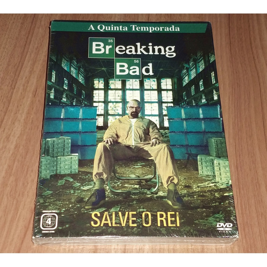Box DVD Lacrado Breaking Bad 5 Quinta Temporada Completa | 3 Discos ...