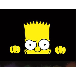 Adesivo Bart Simpson Grande Para Carro, Moto, Parede, Casa, Caderno em  Promoção na Americanas