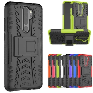 Capa Protetora Armadura Híbrida Anti-Impacto Com Suporte Para Xiaomi Redmi Note 8 8t Note 8 Pro