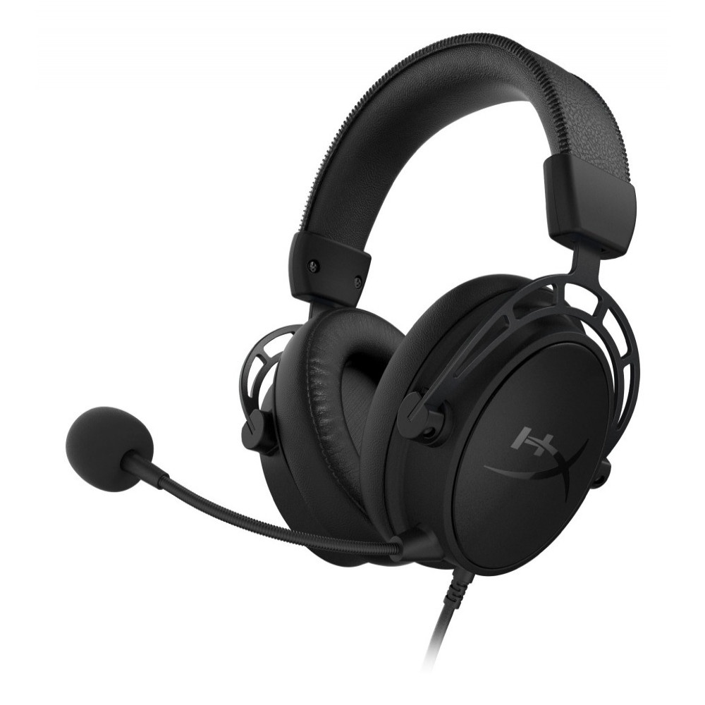 Headset Gamer Hyperx Cloud Alpha S Blackout Surround 7.1 USB P3 - HX-HSCAS-BK/WW
