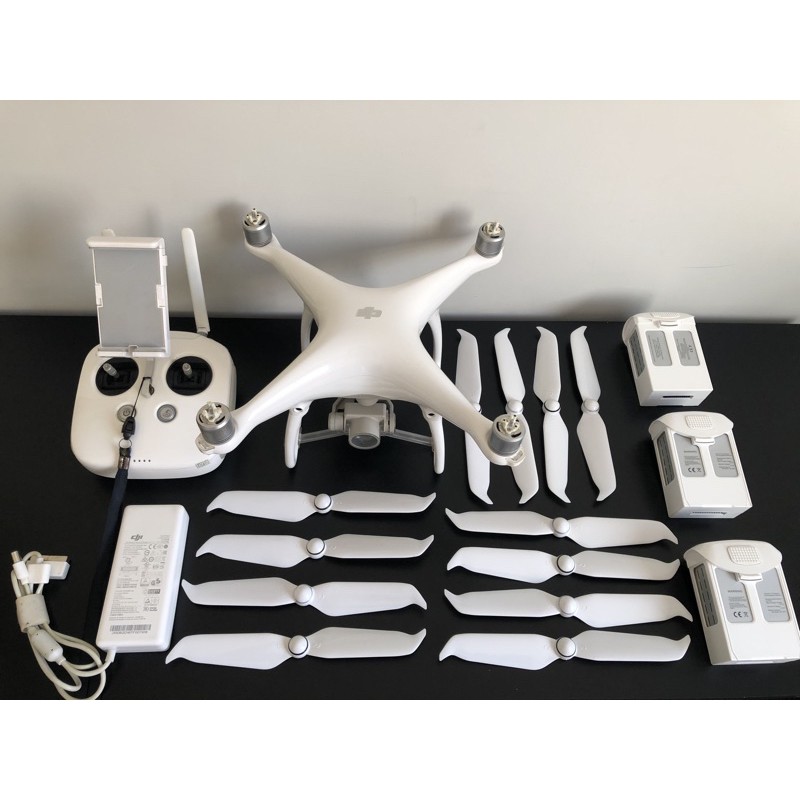 1 Drone Dji Phantom STANDART 4K Usado + Bateria 5870mHa + 1 Carregador + 1 Controle Remoto