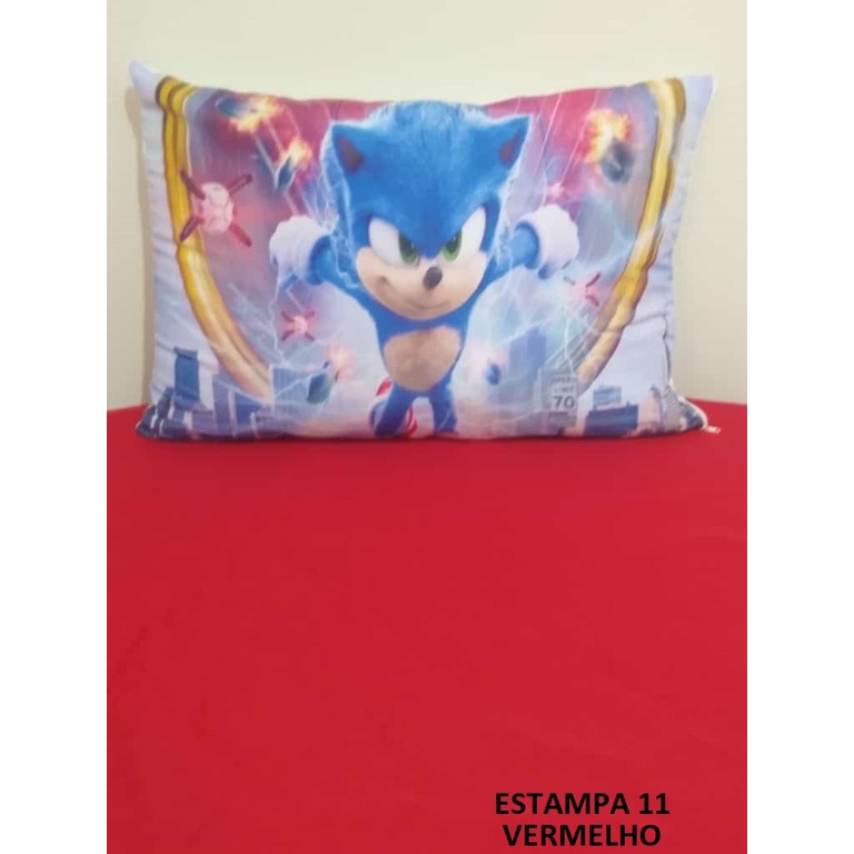 Jogo De Cama Solteiro Infantil Sonic 2 Peças em Promoção na Americanas