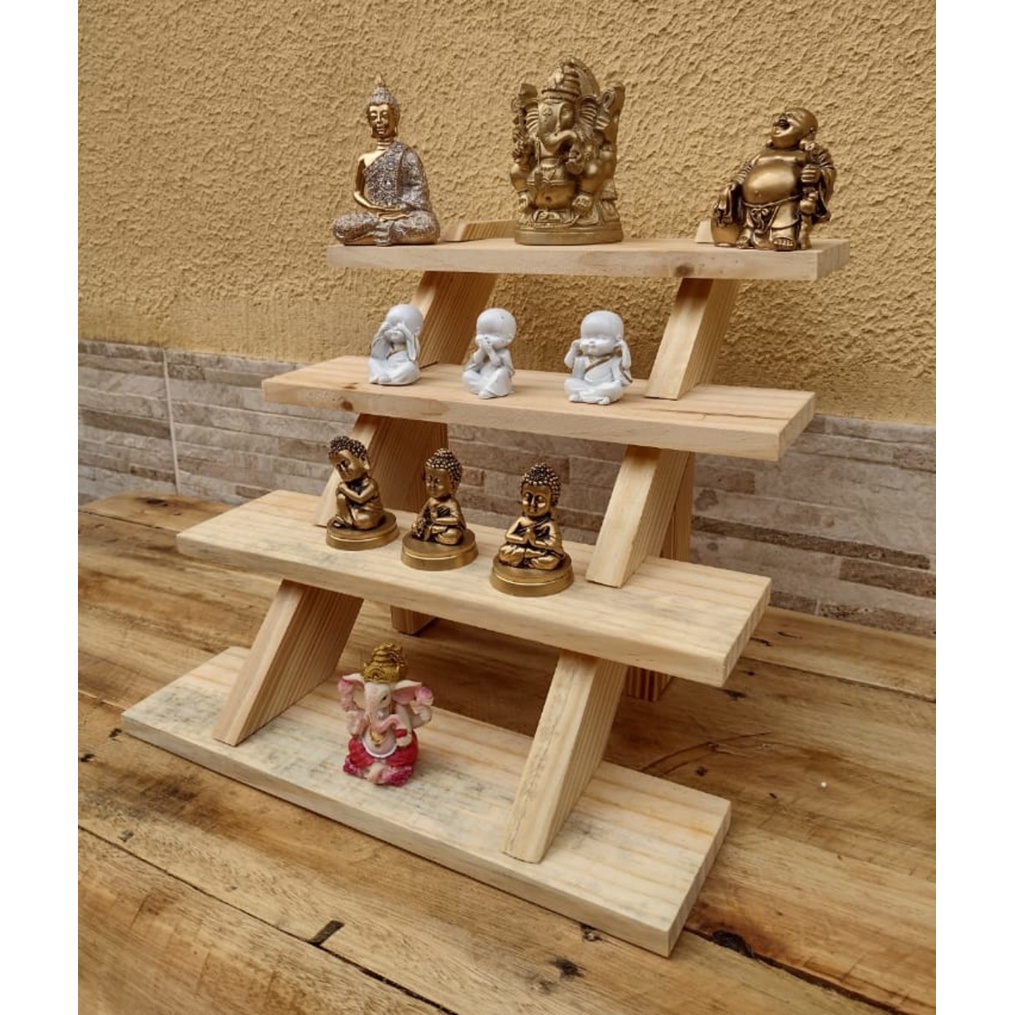Display de Madeira Expositor Arquibancada | Shopee Brasil