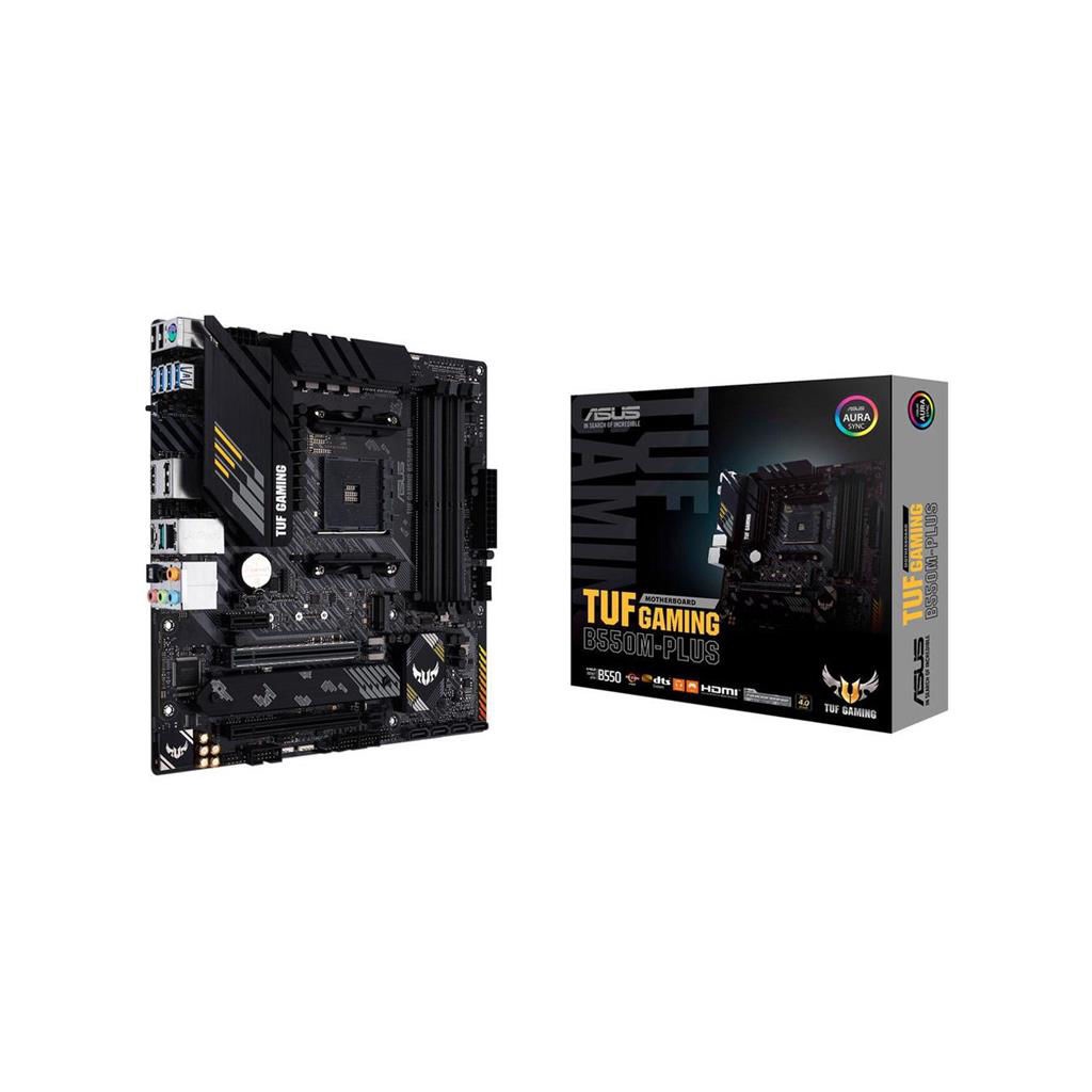 Placa-Mãe Asus TUF Gaming B550M-Plus, AMD B550, mATX, DDR4