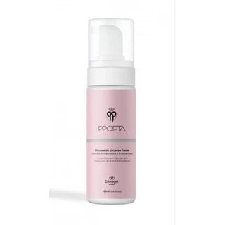 Mousse de Limpeza Facial com 10 Tipos de Ácido Hialurônico Bioage (PPOETA) – 150ml