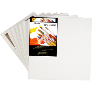 Combo de 10 telas para pintura 10 x 15 , suporte para artistas