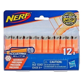 Refil Nerf com 12 Dardos Accustrike Hasbro