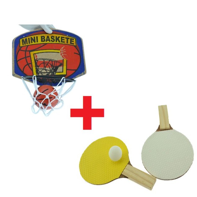 Raquete de Ping Pong Kit para 2 Jogadores e 1 Bola