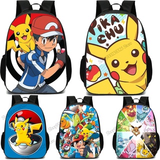 Play - Pokemon - Mochila saco juvenil Pokémon com design do