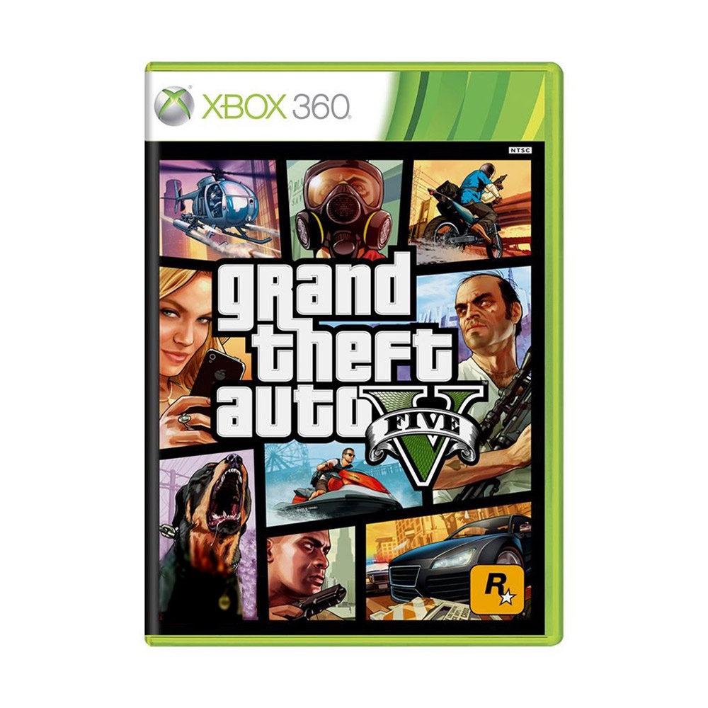 Grand Theft Auto V GTA 5 For Xbox 360 – Used, Original Packaging, Good Condition