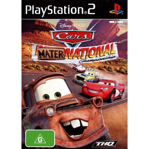 Jogo Disney pixar s Cars Mater national Ps2