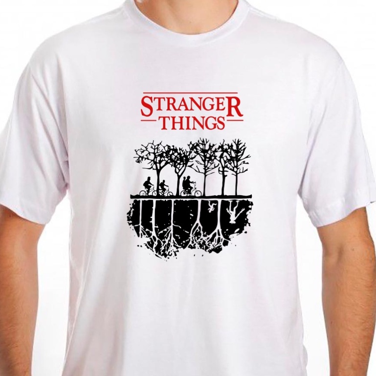 Camiseta stranger best sale things shein