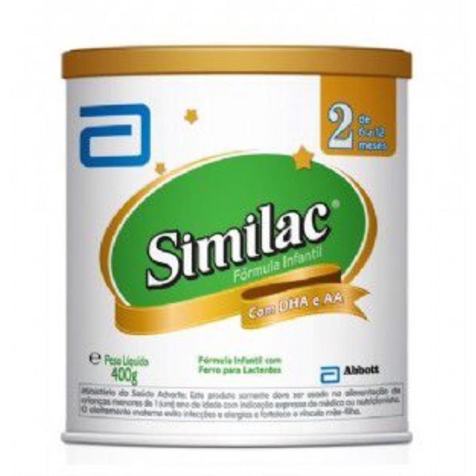 Fórmula Infantil Similac 2 400g - Com Luteína DHA e ARA | Shopee Brasil