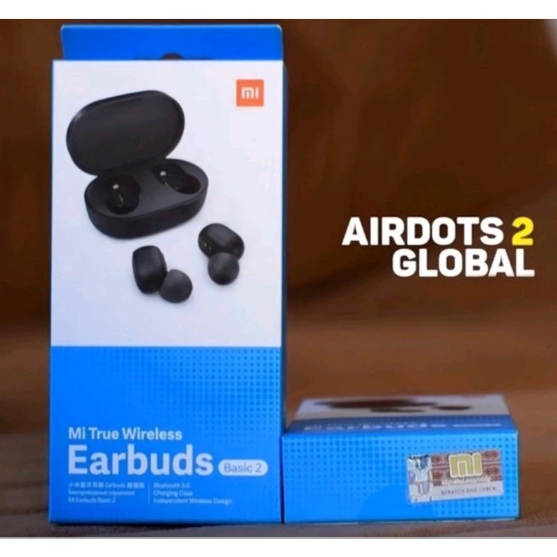 Fone Mi True Earbuds Basic 2 Airdots C/ Selo De Original | Shopee Brasil