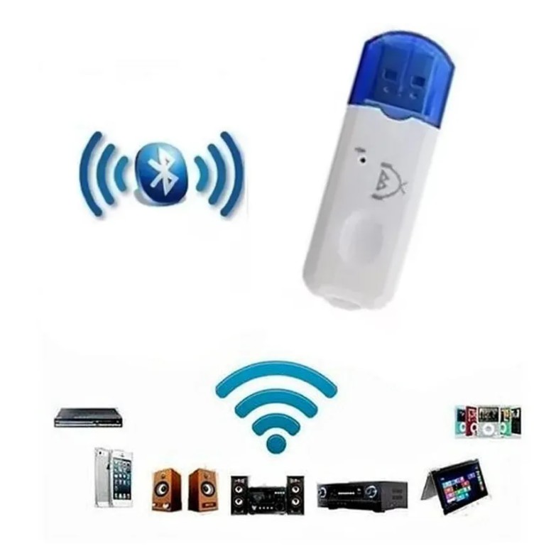 Adaptador Receptor Bluetooth Usb Som Musica Carro Celular