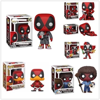 FUNKO POP Marvel Deadpool 2 Cosplay Passeio De Palhaço Deitado Vinil Modelo Brinquedos