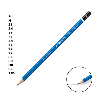 Lápis Grafite Lumograph Graduado Profissional STAEDTLER - Escolha a Graduação