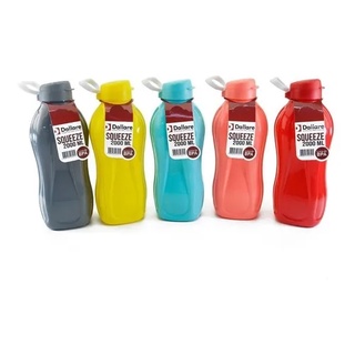Garrafa Squeeze De Água Para Academia 2l Fitness OPACA