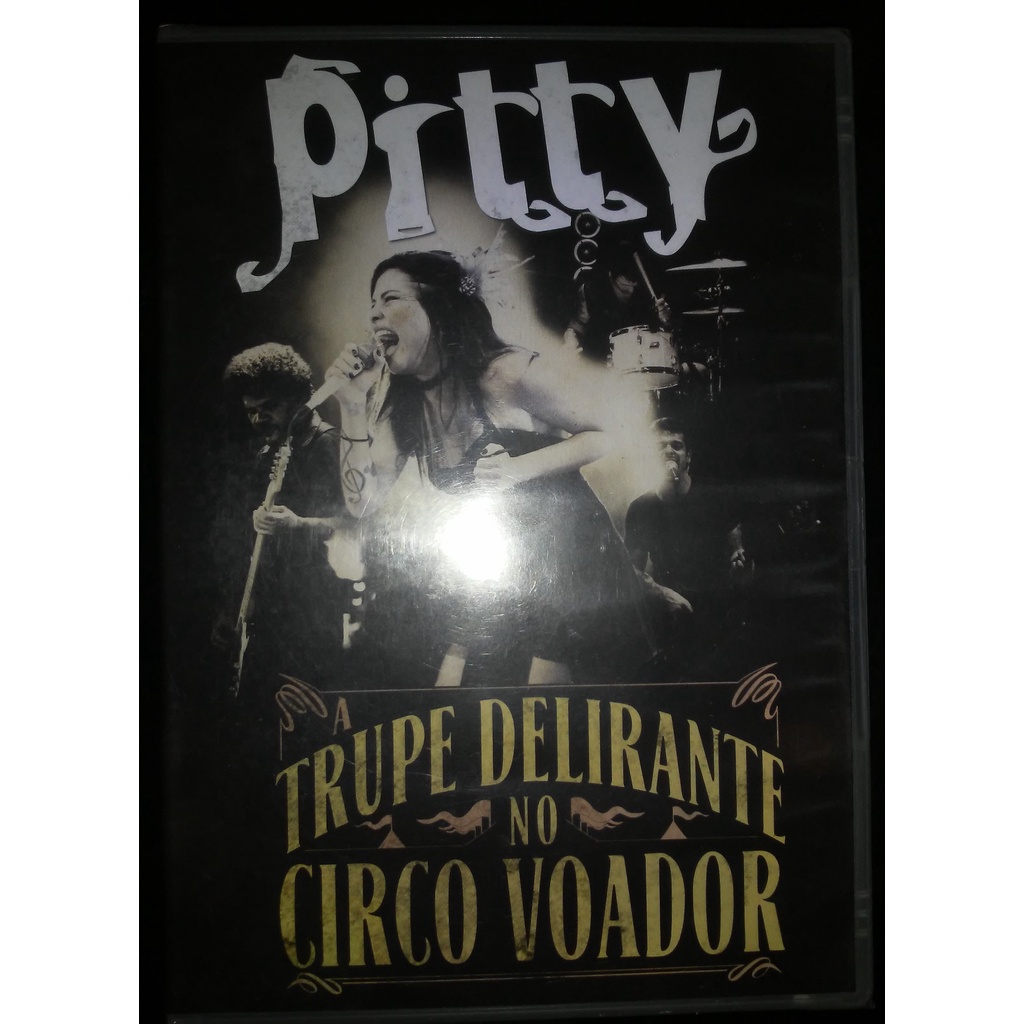 Dvd Pitty Trupe Delirante No Circo Voador LACRADO Pop Rock Nacional ...
