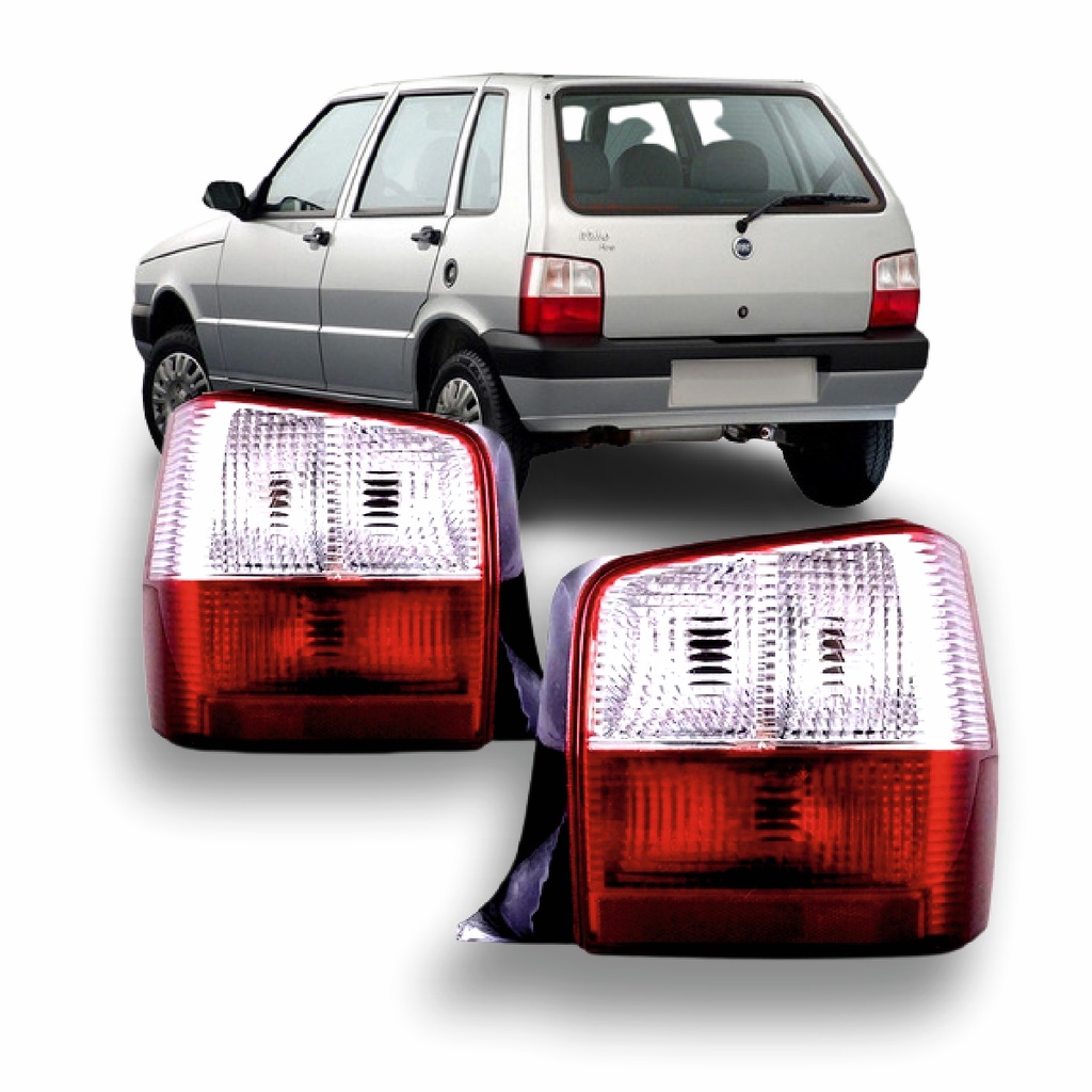 Lanterna Traseira Fiat Uno de 2004 a 2013 Mille Fire Way Economy 2005 ...