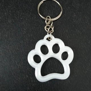 Chaveiro pata de cachorro - Impressão 3D - Várias cores