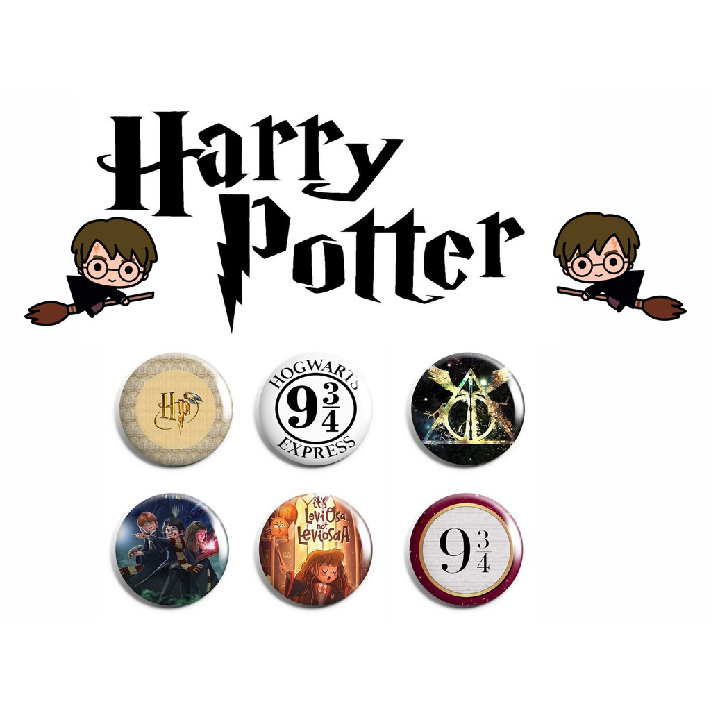 Botton - Grifinória Gryffindor Harry Potter Casa Hogwarts