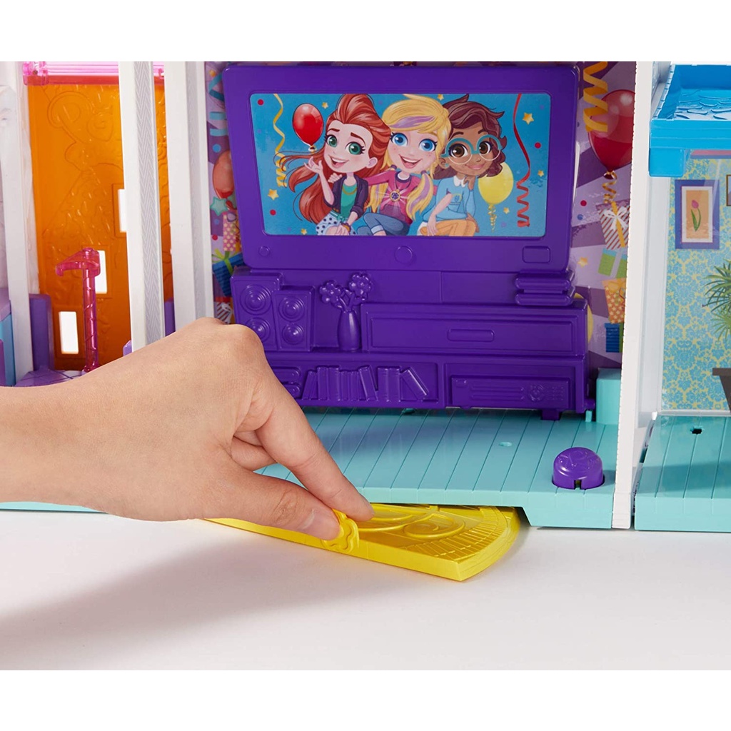 Food Truck 2 em 1 Da Polly Pocket - Mattel GDM20 - Noy Brinquedos