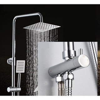 [Conjunto De Chuveiros Baokemo Rain Shower set Aço Inoxidável 2 Funções Com Torneira