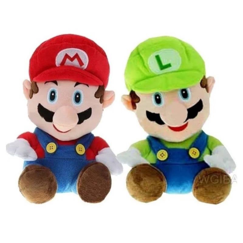 Super Mário Bros E Luigi Pelucia Musical O Filme Lançamento