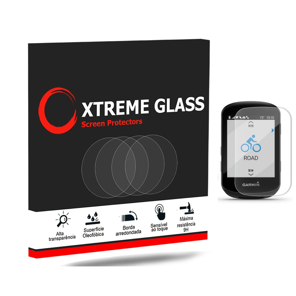 Pelicula Xtreme Glass Para Garmin Edge 530 830 alta resistência